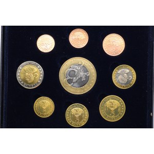Turkey Fantasy Coins Set 2004 (9) - Euro Patterns