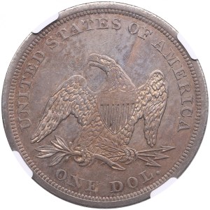 USA (Philadelphia mint) 1 Dollar 1842 - NGC AU DETAILS