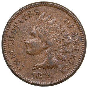 USA (Philadelphia mint) 1 Cent 1874