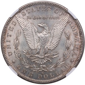 USA (San Francisco mint) 1 Dollar 1882 - NGC UNC DETAILS