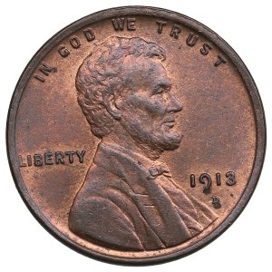 USA (Denver mint) 1 Cent 1913