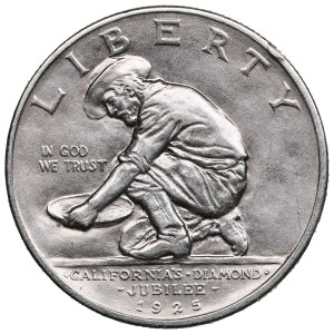USA (San Francisco) ½ Dollar 1925 - California Diamond Jubilee