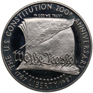 USA (San Francisco mint) 1 Dollar 1987 - Constitution