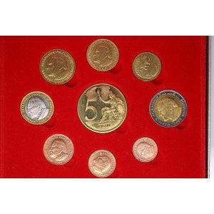 Vatican Fantasy Coins Set 2005 (9) - Ioannes Paulus II (1978-2005) - Euro Patterns