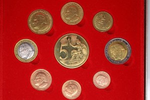 Vatican Fantasy Coins Set 2005 (9) - Ioannes Paulus II (1978-2005) - Euro Patterns