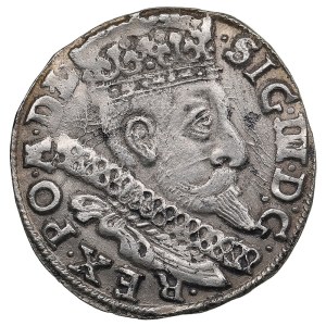 Polish-Lithuanian Commonwealth (Bydgoszcz) AR 3 Groszy / Trojak 1597 - Sigismund III Vasa (1587-1632)