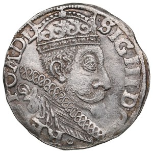Polish-Lithuanian Commonwealth (Bydgoszcz) AR 3 Groszy / Trojak 1597 - Sigismund III Vasa (1587-1632)