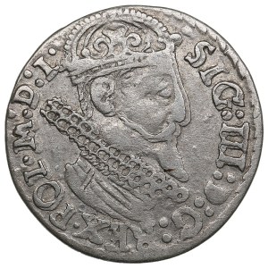 Polish-Lithuanian Commonwealth (Kraków) AR 3 Groszy / Trojak 1623 - Sigismund III Vasa (1587-1632)
