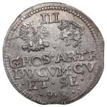 Duchy of Courland and Semigallia (Mitau) 3 Groschen 1598 - Wilhelm Kettler (1587-1616)
