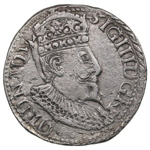 Polish-Lithuanian Commonwealth (Olkusz) AR 3 Groszy / Trojak 1598 - Sigismund III Vasa (1587-1632)