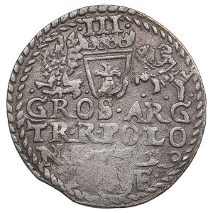 Polish-Lithuanian Commonwealth (Olkusz) AR 3 Groszy / Trojak 1599 - Sigismund III Vasa (1587-1632)