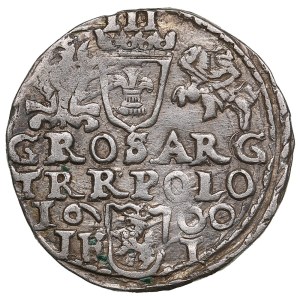Polish-Lithuanian Commonwealth (Olkusz) AR 3 Groszy / Trojak 1600 - Sigismund III Vasa (1587-1632)