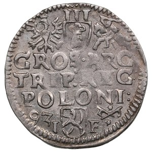 Polish-Lithuanian Commonwealth (Poznan) AR 3 Groszy (Trojak) 1593 - Sigismund III Vasa (1587-1632)