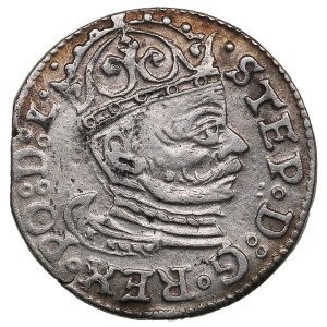 Město Riga pod polskou nadvládou, AR 3 Groszy (Trojak) 1583 - Stefan Batory (1576-1586)