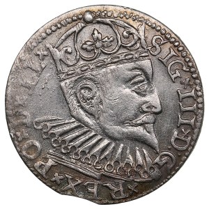 City of Riga under Polish rule, AR 3 Groszy / Trojak 1598 - Sigismund III Vasa (1587-1632)