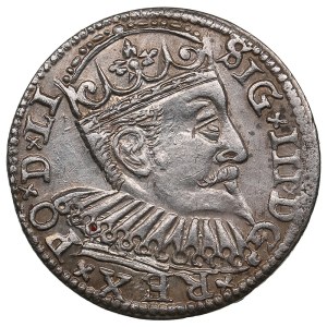 City of Riga under Polish rule, AR 3 Groszy / Trojak 1598 - Sigismund III Vasa (1587-1632)