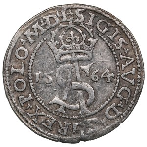 Lithuania, Grand Duchy (Vilnius) AR 3 Groszy / Trojak 1564 - Sigismund II Augustus (1544-1572)