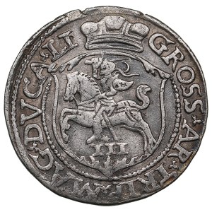 Lithuania, Grand Duchy (Vilnius) AR 3 Groszy / Trojak 1564 - Sigismund II Augustus (1544-1572)