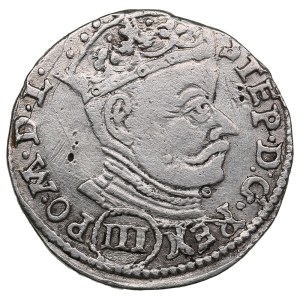 Polish-Lithuanian Commonwealth (Vilnius) AR 3 Groszy / Trojak 1581 - Stefan Batory (1576-1586)