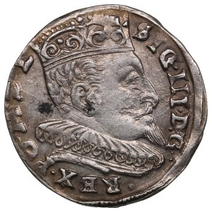 Polish-Lithuanian Commonwealth (Vilnius) AR 3 Groszy / Trojak 1594 - Sigismund III Vasa (1587-1632)