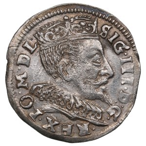 Polish-Lithuanian Commonwealth (Vilnius) AR 3 Groszy / Trojak 1594 - Sigismund III Vasa (1587-1632)