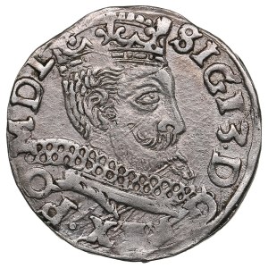 Polish-Lithuanian Commonwealth (Wschowa) AR 3 Groszy / Trojak 1598 - Sigismund III Vasa (1587-1632)