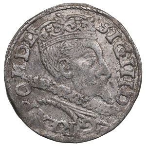 Polish-Lithuanian Commonwealth (Wschowa) AR 3 Groszy / Trojak 1600 - Sigismund III Vasa (1587-1632)
