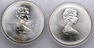 Canada (Ottawa) 10 Dollars 1973, 1976 - Elizabeth II (1952-2022) - Montreal Olympics (2)
