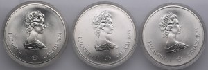 Canada (Ottawa) 5 Dollars 1974 - Elizabeth II (1952-2022) - Montreal Olympics (3)