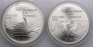 Canada (Ottawa) 10 Dollars 1976 - Elizabeth II (1952-2022) - Montreal Olympics (2)