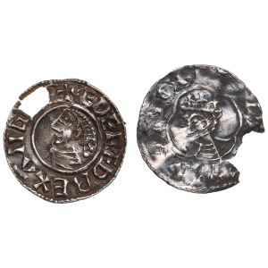 England AR Penny - Aethelred II, Cnut (2)