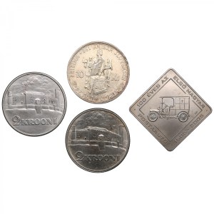 Coins of Estonia, Slovakia, Hungary (4)