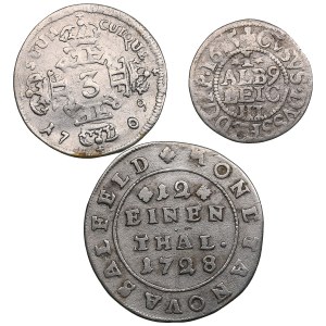 Coins of German States 17th-18th centuries (3)