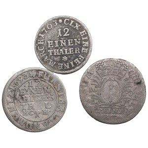 Coins of German States 17th-18th centuries (3)