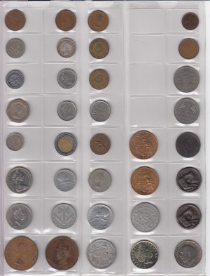 Collection of coins: Various countries (58)