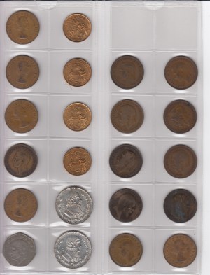Collection of coins: Various countries (58)