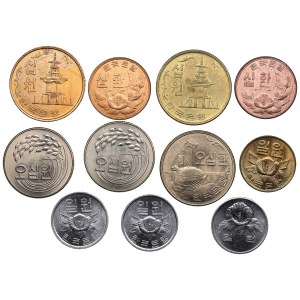 Coins of South Korea 1959-1973 (11)