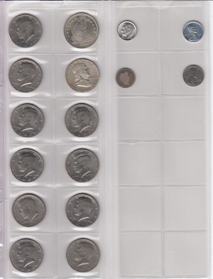 Collection of coins: USA (46)