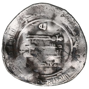 Abbasid (Nasibin) AR Dirham AH 318 / 930-31 AD - al-Muqtadir (AH 295-320 / 908-932 AD)