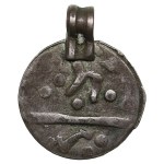 Pendant with jewelry imitation of Islamic AR coin