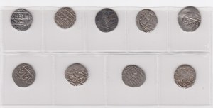 Group of Juchid, Golden Horde (Sarai al-Mahrusa) AR Dirham AH 710; (Sarai) AH 715, AH 717, AH 734, AH 73(7); (Sarai ai-J