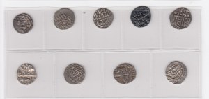 Group of Juchid, Golden Horde (Gulistan) AR Dirham AH 756 (1355-56) - Jani Beg Khan (AH 742-758 / 1341-1357 AD) (9)