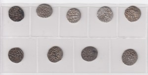 Group of Juchid, Golden Horde (Gulistan) AR Dirham AH 759 (1357-58) - Birdi Beg Khan (AH 758-761 / 1357-1360 AD) (9)