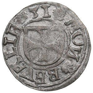 Livonian Order (Reval) Schilling 1551 - Johann von der Recke (1549-1551)