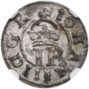 City of Reval under Swedish rule, Schilling ND - Johan III (1568-1592) - NGC MS 63