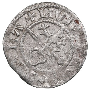 Bishopric of Dorpat AR Artig ND (c.1379-90) - Dietrich III Damerov (1379-1400)
