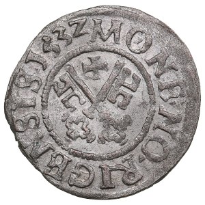 Livonian Order (Riga) Schilling 1532 - Wolter von Plettenberg (1494-1535)