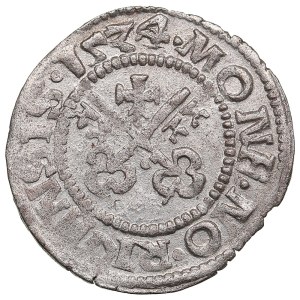Livonian Order (Riga) Schilling 1534 - Wolter von Plettenberg (1494-1535)