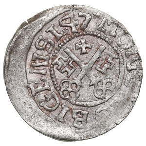 Livonian Order (Riga) Schilling 1547 - Hermann Brüggenei-Hasenkamp (1535-1549)