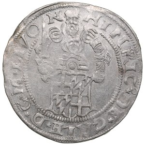 Livonian Order (Riga) ½ Mark 1556 - Heinrich von Galen (1551-1557)